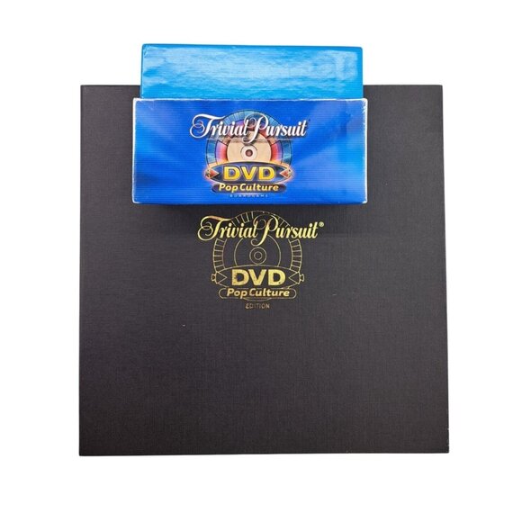 Trivial Pursuit DVD Pop Culture Replacement Game Board & Cards Fun Craft Project - Picture 1 of 7